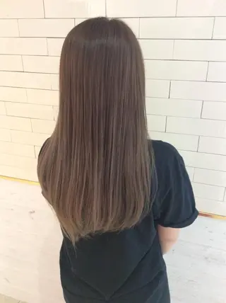 ロング カラー レイヤーカット× 髪質改善たもりのヘアスタイル