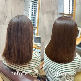 ミディアム 艶髪🌈ムラカミ サキのヘアスタイル