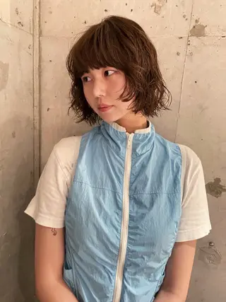 ショート パーマ sano rikitoのヘアスタイル