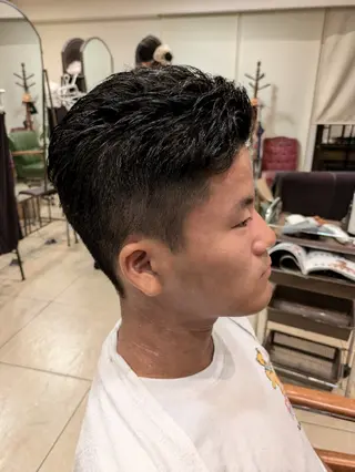 メンズ 田中 秋水のヘアスタイル