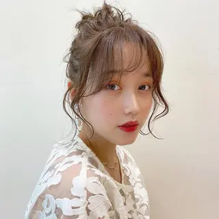 ヘアアレンジ 髪質改善/白髪ぼかし レイヤー 🌱千咲季のヘアスタイル