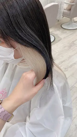 ショート カラー ハイトーンカラー 🩷NANAのヘアスタイル