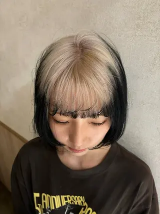 ミディアム カラー izumi/ ボブ/パーマのヘアスタイル