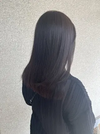 セミロング 松本 茜のヘアスタイル