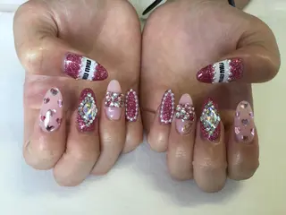 ネイル 💎🐰 saki. m 🐰💎のネイルデザイン