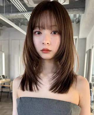 ミディアム 赤熊 咲良 🦔ྀིのヘアスタイル