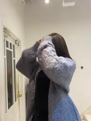 ミディアム 原田 梓未のヘアスタイル