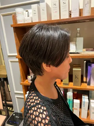 ショート Maison Blanc西宮阪急店所属・小野まさや /ショートカットのヘアスタイル