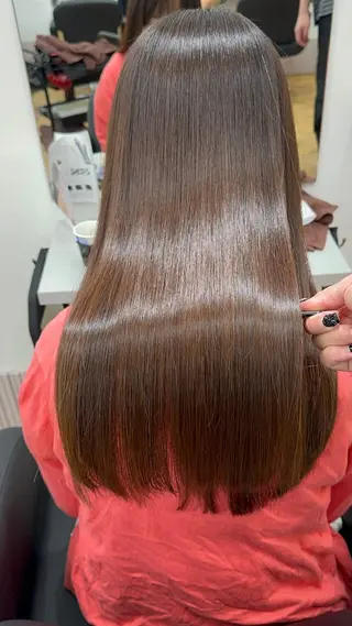 セミロング カラー 髪質改善/艶髪💎 ウエキ リカのヘアスタイル