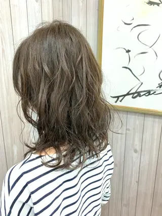 セミロング 韓国ヘア/レイヤー 🇰🇷/艶髪/長橋のヘアスタイル