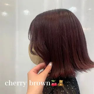 ミディアム カラー ヘアアレンジ 池本 梨奈のヘアスタイル