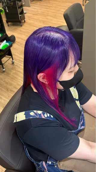 カラー まりな 心斎橋のヘアスタイル