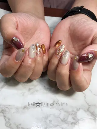 ネイル Hair salon Irie所属・與儀 知佳のネイルデザイン