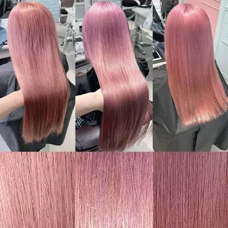 ロング カラー ヘアアレンジ 💕ブリーチ/ヘアメ 🎀YUUKAのヘアスタイル