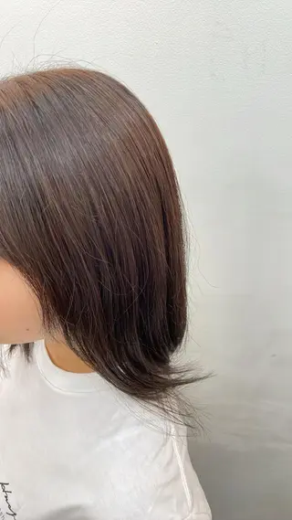 セミロング 艶髪韓国レイヤー 🇰🇷✨小清水✨のヘアスタイル