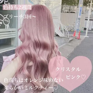 ロング カラー ヘアアレンジ メンズ キッズ マツエク・マツパ SALOWIN所属・ハイトーン美容師 MASATOのヘアスタイル