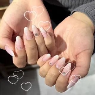 ミディアム 小川 柚香のネイルデザイン