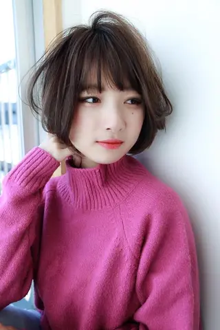 ショート カラー トップスタイリスト 💙藤原 純のヘアスタイル