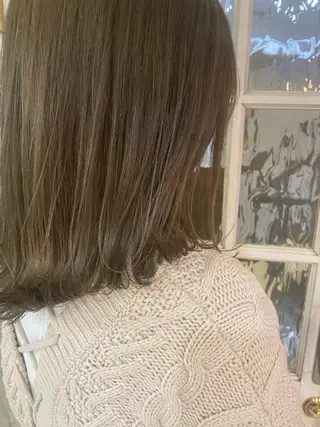 ミディアム カラー 💎髪質改善/艶カラ ー🌟加藤陸🌟のヘアスタイル