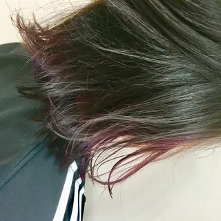 ミディアム カラー ヘアアレンジ 【Sweep】おじま のぞみのヘアスタイル