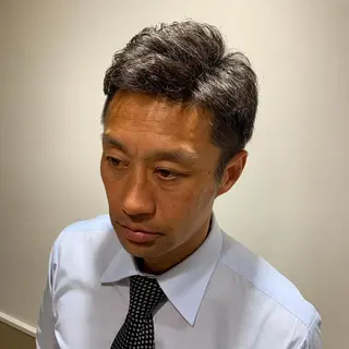 ショート 老田竜也 ヒロ銀座ヘアサロンのヘアスタイル