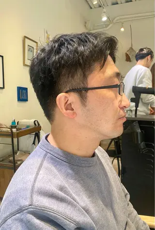 ショート メンズ LiC えりのヘアスタイル