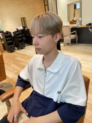 メンズ 亀川蓮 Agu hairのヘアスタイル