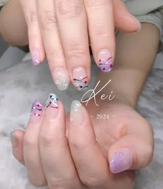 ネイル 🎀 Kei 🎀のネイルデザイン