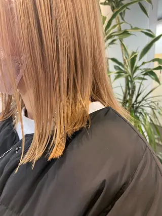 ミディアム 髪質改善・酸性・ ストレート　Maruのヘアスタイル