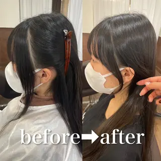 ロング 透明感韓国ヘア♡ みつきのヘアスタイル