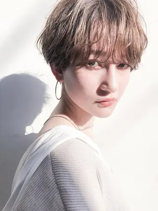 ショート カラー Siesta所属・📣髪質改善縮毛矯正 特化美容師｜庭田📣のヘアスタイル