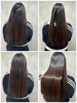 ロング 満足度⭕️縮毛矯正師 谷口にお任せを👍のヘアスタイル