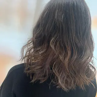 ミディアム カラー パーマ LOPEZ LAB所属・🦁LOPEZLAB /RUNA🌙のヘアスタイル