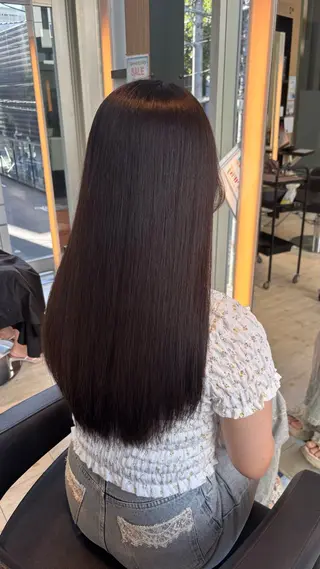 カラー miyu/ボブ/ 透明感カラー/栄のヘアスタイル