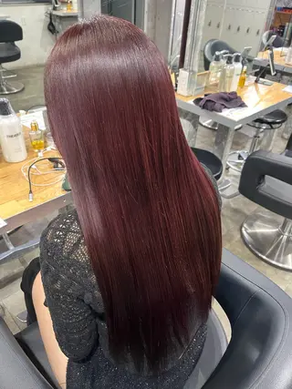 カラー 🥀艶髪/垢抜け/ 暖色ヘア Yuu🥀のヘアスタイル