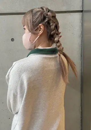 ロング ヘアアレンジ 名古屋美容室 Sopiリナのヘアスタイル