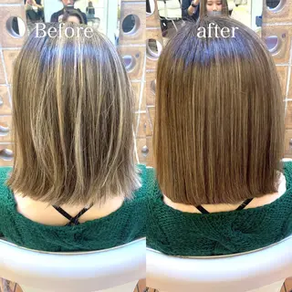 ミディアム HERSHE by apollo所属・✨美髪矯正&ショート の小林✨のヘアスタイル