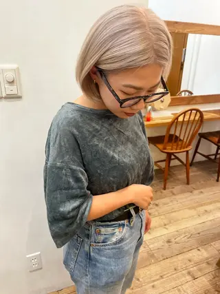 ショート ショート/ボブ /パーマ🌿柏原良亮のヘアスタイル