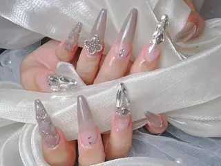 ネイル 🎀も ものネイルデザイン