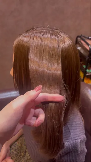 セミロング capullo.hacchi所属・🐈‍⬛艶へア🎀 AKANEのヘアスタイル