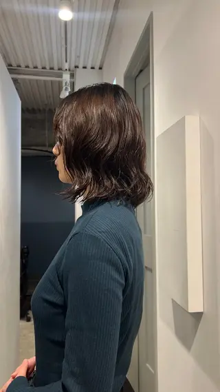 ミディアム パーマ ☆ HARUKA ☆のヘアスタイル