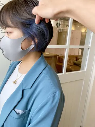 ショート カラー 小木曽智美 /ボブ/ショートのヘアスタイル