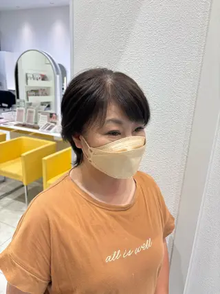 ミディアム 🩶米澤 美月🩶のヘアスタイル