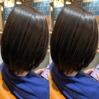 ミディアム カラー 髪質改善特化 ミサワコウキのヘアスタイル