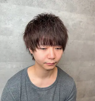 ショート メンズ Bleachi 大宮West所属・鈴木拓也 メンズカットのヘアスタイル