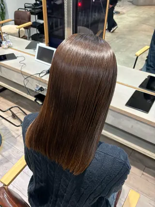 ミディアム 箕輪 愛瑚のヘアスタイル