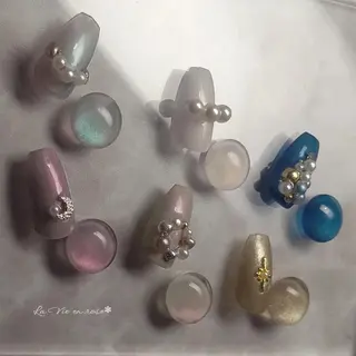 ネイル ラヴィアン ローズのネイルデザイン