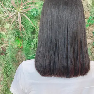 セミロング 支持率No.1💖 オチアイのヘアスタイル