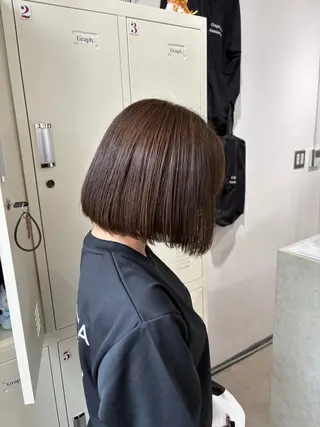 ショート ボブ/レイヤー /河内温太のヘアスタイル