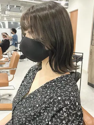 セミロング カラー ヘアアレンジ メンズ似合わせ🪞 副店長 kotoriのヘアスタイル